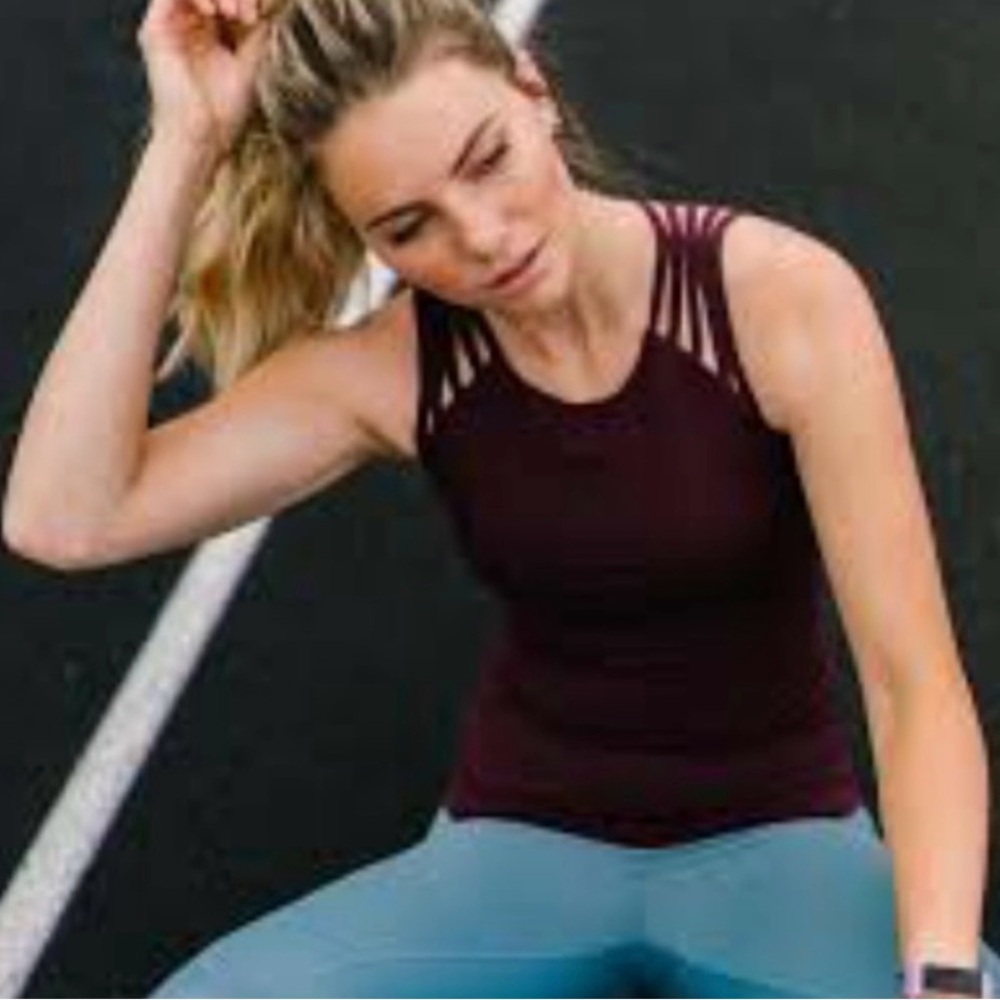 Zyia Wine Tank Top